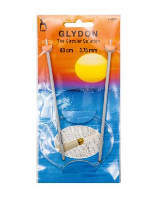 48951 Спицы вязальные круговые GLYDON 3,75мм*80см, пластик PONY арт. АРС-12520-1-АРС0001200309 48951 Спицы вязальные круговые GLYDON 3,75мм*80см, пластик PONY арт. АРС-12520-1-АРС0001200309
