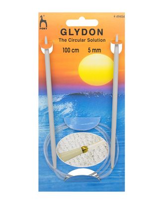 49454 Спицы вязальные круговые GLYDON 5,00мм*100см, пластик PONY арт. АРС-12524-1-АРС0001200319 49454 Спицы вязальные круговые GLYDON 5,00мм*100см, пластик PONY арт. АРС-12524-1-АРС0001200319