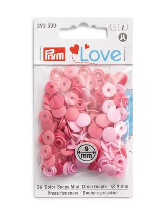 393500 Kнопки Color Snaps Mini PrymLove, розовый цв., 36шт Prym арт. АРС-13054-1-АРС0001205423 393500 Kнопки Color Snaps Mini PrymLove, розовый цв., 36шт Prym арт. АРС-13054-1-АРС0001205423