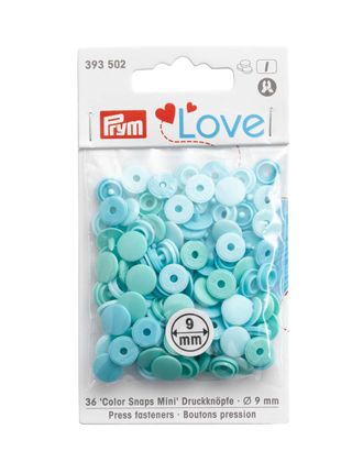 393502 Kнопки Color Snaps Mini PrymLove, мятный цв., 36шт Prym арт. АРС-13056-1-АРС0001205425 393502 Kнопки Color Snaps Mini PrymLove, мятный цв., 36шт Prym арт. АРС-13056-1-АРС0001205425
