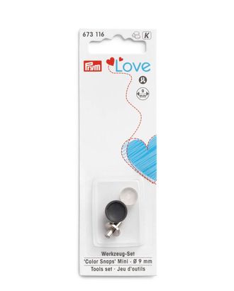 673116 Набор инструментов для установки кнопок Color Snaps Mini PrymLove, 1шт Prym арт. АРС-13066-1-АРС0001205435 673116 Набор инструментов для установки кнопок Color Snaps Mini PrymLove, 1шт Prym арт. АРС-13066-1-АРС0001205435