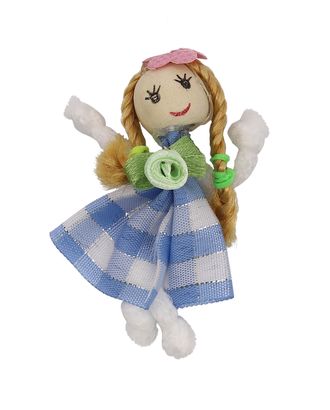 AR101 Фигурка декоративная куколка 6см (голубой) арт. АРС-27118-1-АРС0001206022 AR101 Фигурка декоративная куколка 6см (голубой) арт. АРС-27118-1-АРС0001206022