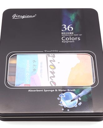 Купить Художественные материалы AR1410 Краски акварельные 36 цветов, с кистями арт. АРС-28851-1-АРС0001209745 оптом в Бресте