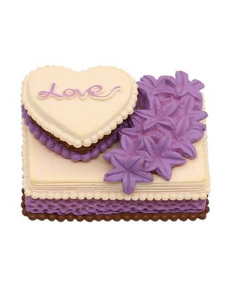 AR786 Тортик-миниатюра 'Love' 4*4см арт. АРС-14129-1-АРС0001212324 AR786 Тортик-миниатюра 'Love' 4*4см арт. АРС-14129-1-АРС0001212324