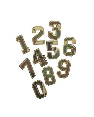 Термоаппликация LML218 'набор цифр' (10 шт) (хаки) арт. АРС-14385-1-АРС0001214683 Термоаппликация LML218 'набор цифр' (10 шт) (хаки) арт. АРС-14385-1-АРС0001214683