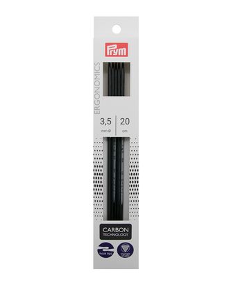 194223 Спицы чулочные Ergonomics Carbon 3,5/20 5шт Prym арт. АРС-27182-1-АРС0001216993 194223 Спицы чулочные Ergonomics Carbon 3,5/20 5шт Prym арт. АРС-27182-1-АРС0001216993