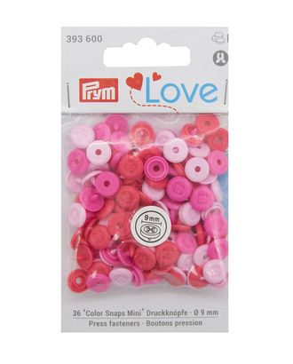 393600 Кнопки ColorSnapsMini имитация стежка Prym Love, розовый 36шт Prym арт. АРС-14643-1-АРС0001217001 393600 Кнопки ColorSnapsMini имитация стежка Prym Love, розовый 36шт Prym арт. АРС-14643-1-АРС0001217001