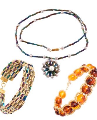 Набор для бисероплетения Hobby & Pro pearl Кулон и Браслеты арт. АРС-28867-1-АРС0001221103 Набор для бисероплетения Hobby & Pro pearl Кулон и Браслеты арт. АРС-28867-1-АРС0001221103