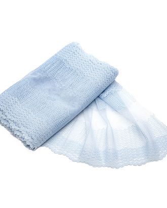 BLU00661 Эластичное кружево 25,5 см*10 м (бл-голубой) арт. АРС-24247-1-АРС0001221602 BLU00661 Эластичное кружево 25,5 см*10 м (бл-голубой) арт. АРС-24247-1-АРС0001221602