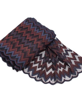 BR00385 Эластичное кружево ш.20см (красный/синий) арт. АРС-23415-1-АРС0001221625 BR00385 Эластичное кружево ш.20см (красный/синий) арт. АРС-23415-1-АРС0001221625