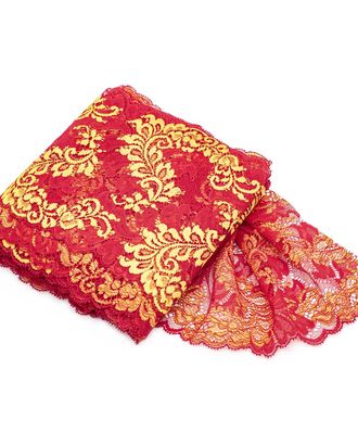 RE00478 Эластичное кружево 18 см*10 м (красный/желтый) арт. АРС-24260-1-АРС0001221653 RE00478 Эластичное кружево 18 см*10 м (красный/желтый) арт. АРС-24260-1-АРС0001221653