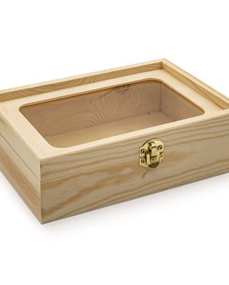 LYE015975 Шкатулка деревянная с окном (сосна/фанера из тополя/оргстекло), 17*12*5см арт. АРС-26148-1-АРС0001223097 LYE015975 Шкатулка деревянная с окном (сосна/фанера из тополя/оргстекло), 17*12*5см арт. АРС-26148-1-АРС0001223097