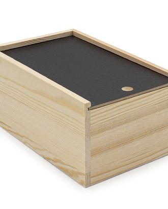 LYE015991 Шкатулка деревянная с выдвигающейся крышкой (сосна/дсп/фанера из тополя), 20*13*9см арт. АРС-26159-1-АРС0001223116 LYE015991 Шкатулка деревянная с выдвигающейся крышкой (сосна/дсп/фанера из тополя), 20*13*9см арт. АРС-26159-1-АРС0001223116