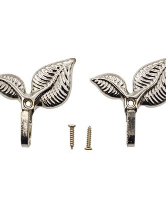 F43-4 Крючки под подхваты, никель арт. АРС-15394-1-АРС0001225016 F43-4 Крючки под подхваты, никель арт. АРС-15394-1-АРС0001225016