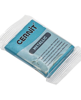 CE0870056 Пластика полимерная запекаемая 'Cernit METALLIC' 56 гр. (676 бирюзовый) арт. АРС-26938-1-АРС0001226059 CE0870056 Пластика полимерная запекаемая 'Cernit METALLIC' 56 гр. (676 бирюзовый) арт. АРС-26938-1-АРС0001226059