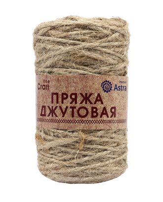 Пряжа Astra Premium 'Джутовая' 50гр. 50м (100% джут) арт. АРС-24001-1-АРС0001228238 Пряжа Astra Premium 'Джутовая' 50гр. 50м (100% джут) арт. АРС-24001-1-АРС0001228238