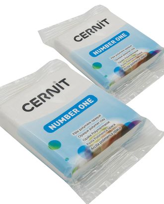 Набор пластики полимерной запекаемой 'Cernit № 1' 56-62 гр. 2 шт, 027 белый арт. АРС-23719-1-АРС0001229923 Набор пластики полимерной запекаемой 'Cernit № 1' 56-62 гр. 2 шт, 027 белый арт. АРС-23719-1-АРС0001229923