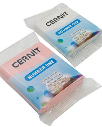 Набор пластики полимерной запекаемой 'Cernit № 1' 56-62 гр. 2 шт, 027 белый/475 розовый арт. АРС-23722-1-АРС0001229931 Набор пластики полимерной запекаемой 'Cernit № 1' 56-62 гр. 2 шт, 027 белый/475 розовый арт. АРС-23722-1-АРС0001229931