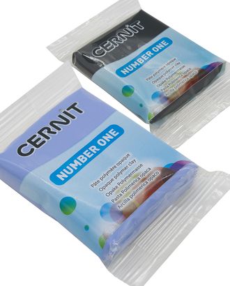 Набор пластики полимерной запекаемой 'Cernit № 1' 56-62 гр. 2 шт, 100 черный/212 голубой барвинок арт. АРС-24085-1-АРС0001229943 Набор пластики полимерной запекаемой 'Cernit № 1' 56-62 гр. 2 шт, 100 черный/212 голубой барвинок арт. АРС-24085-1-АРС0001229943