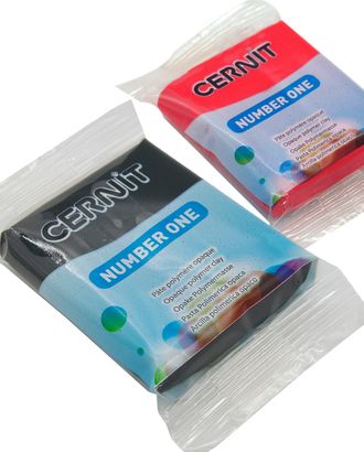 Набор пластики полимерной запекаемой 'Cernit № 1' 56-62 гр. 2 шт, 100 черный/400 красный арт. АРС-23835-1-АРС0001229945 Набор пластики полимерной запекаемой 'Cernit № 1' 56-62 гр. 2 шт, 100 черный/400 красный арт. АРС-23835-1-АРС0001229945