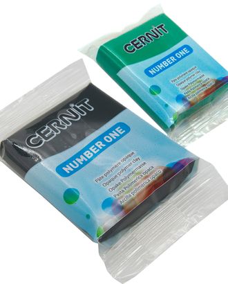 Набор пластики полимерной запекаемой 'Cernit № 1' 56-62 гр. 2 шт, 100 черный/600 зеленый арт. АРС-24037-1-АРС0001229950 Набор пластики полимерной запекаемой 'Cernit № 1' 56-62 гр. 2 шт, 100 черный/600 зеленый арт. АРС-24037-1-АРС0001229950