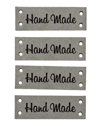 Кожаная бирка пришивная 'Hand Made' арт. АРС-15594-1-АРС0001229988 Кожаная бирка пришивная 'Hand Made' арт. АРС-15594-1-АРС0001229988