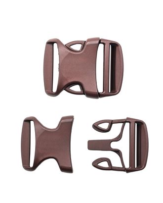 Ф-30/6 Фастекс 30мм, ПА, цветной, упак(1шт), Hobby&Pro (84 коричневый) арт. АРС-25970-1-АРС0001231754 Ф-30/6 Фастекс 30мм, ПА, цветной, упак(1шт), Hobby&Pro (84 коричневый) арт. АРС-25970-1-АРС0001231754