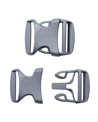 Ф-30/6 Фастекс 30мм, ПА, цветной, упак(1шт), Hobby&Pro (с156 т.серый) арт. АРС-25971-1-АРС0001231755 Ф-30/6 Фастекс 30мм, ПА, цветной, упак(1шт), Hobby&Pro (с156 т.серый) арт. АРС-25971-1-АРС0001231755