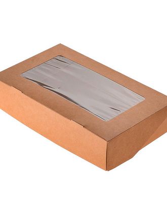 SELFBOX1000 Ланч бокс самосборный 200*120*40мм, крафт картон арт. АРС-26001-1-АРС0001232802 SELFBOX1000 Ланч бокс самосборный 200*120*40мм, крафт картон арт. АРС-26001-1-АРС0001232802