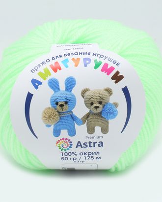 Пряжа Astra Premium 'Амигуруми' 50гр 175 м (100% акрил) (167 светлый салат) арт. АРС-27513-1-АРС0001234618 Пряжа Astra Premium 'Амигуруми' 50гр 175 м (100% акрил) (167 светлый салат) арт. АРС-27513-1-АРС0001234618