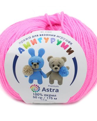Пряжа Astra Premium 'Амигуруми' 50гр 175 м (100% акрил) (054 суперрозовый) арт. АРС-27520-1-АРС0001234628 Пряжа Astra Premium 'Амигуруми' 50гр 175 м (100% акрил) (054 суперрозовый) арт. АРС-27520-1-АРС0001234628