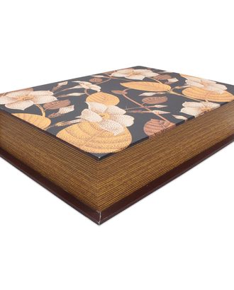 GF-RWB0017 Шкатулка-книга декоративная 'Листья и цветы' 35*26*8см, Hobby&Pro арт. АРС-31195-1-АРС0001239544 GF-RWB0017 Шкатулка-книга декоративная 'Листья и цветы' 35*26*8см, Hobby&Pro арт. АРС-31195-1-АРС0001239544