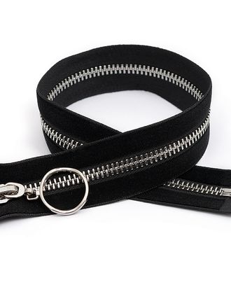 Молния MaxZipper мет. №5 тесьма вельвет(бархат) никель, 18см н/р цв.F322 черный арт. АРС-31203-1-АРС0001240033 Молния MaxZipper мет. №5 тесьма вельвет(бархат) никель, 18см н/р цв.F322 черный арт. АРС-31203-1-АРС0001240033