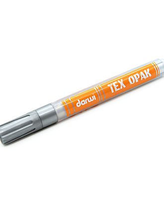 DA0160013 Маркер для ткани Darwi TEX OPAK, 2мм (укрывистый) (080 серебряный) арт. АРС-32197-1-АРС0001240407 DA0160013 Маркер для ткани Darwi TEX OPAK, 2мм (укрывистый) (080 серебряный) арт. АРС-32197-1-АРС0001240407