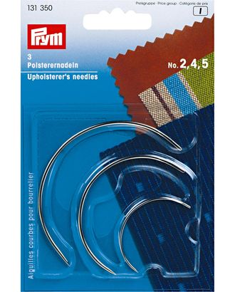 Изогнутые иглы для мягкой мебельной обивки PRYM 131350 №2,4,5 арт. АРС-18526-1-АРС0000823207 Изогнутые иглы для мягкой мебельной обивки PRYM 131350 №2,4,5 арт. АРС-18526-1-АРС0000823207