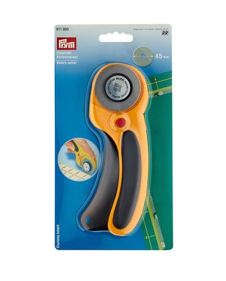 Нож раскройный круглый Комфорт 611393 Prym арт. АРС-18679-1-АРС0000824470 Нож раскройный круглый Комфорт 611393 Prym арт. АРС-18679-1-АРС0000824470