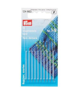 Иглы для штопки PRYM 124663 №1-9 арт. АРС-19083-1-АРС0000827802 Иглы для штопки PRYM 124663 №1-9 арт. АРС-19083-1-АРС0000827802