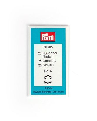 Иглы для кожи PRYM 131286 №5 арт. АРС-19413-1-АРС0000830500 Иглы для кожи PRYM 131286 №5 арт. АРС-19413-1-АРС0000830500