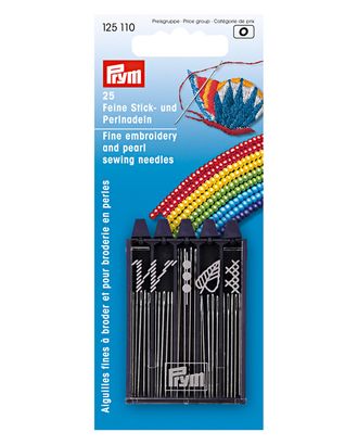 Иглы для вышивания и бисероплетения PRYM 125110 арт. АРС-20393-1-АРС0000837450 Иглы для вышивания и бисероплетения PRYM 125110 арт. АРС-20393-1-АРС0000837450