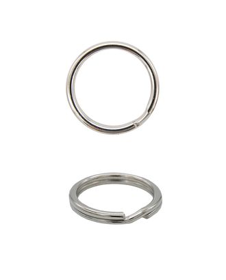 Кольцо для ключей 815-001, d=20*3мм, никель арт. АРС-21636-1-АРС0000862399 Кольцо для ключей 815-001, d=20*3мм, никель арт. АРС-21636-1-АРС0000862399