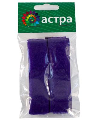 Лента контактная, 20 мм*25 см, 'Астра' (109 фиолетовый) арт. АРС-22857-1-АРС0000991068 Лента контактная, 20 мм*25 см, 'Астра' (109 фиолетовый) арт. АРС-22857-1-АРС0000991068