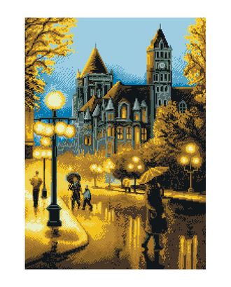 Купить 7136 Мозаика Cristal 'Ночной город', 50*68 см арт. АРС-1351-1-АРС0001032842 оптом в Новочеркасске