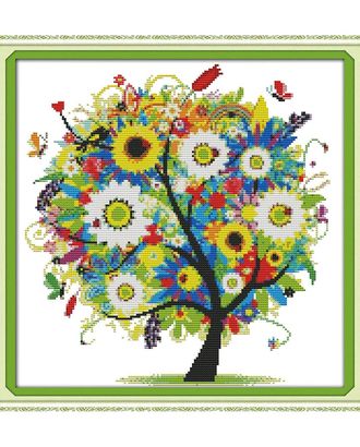 Купить 7654 Мозаика Cristal 'Солнечное дерево', 50*50 см арт. АРС-1358-1-АРС0001032958 оптом в Новочеркасске