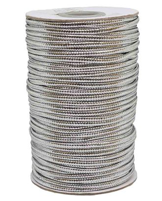 Купить Шнуры для браслетов Шнур люрекс 0371-1011 д.0,3см (серебро) арт. АРС-21744-1-АРС0000872750 оптом в Гомеле