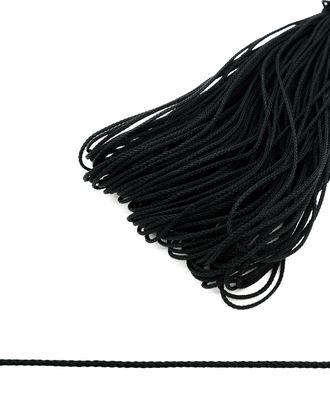 Купить Шнуры для браслетов Шнур плетеный С16 д.0,15см (Мн.) (005 черный) арт. АРС-21881-1-АРС0000917130 оптом в Бресте