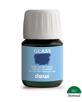 Купить Художественные материалы DA0700030 Акриловая краска для стекла GLASS, 30 мл, Darwi (600 зеленый) арт. АРС-31992-1-АРС0001207041 оптом в Бресте