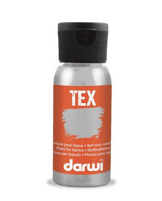 Купить Художественные материалы DA0100050 Краска для ткани Darwi TEX, 50 мл (080 серебро) арт. АРС-32004-1-АРС0001239684 оптом в Бресте