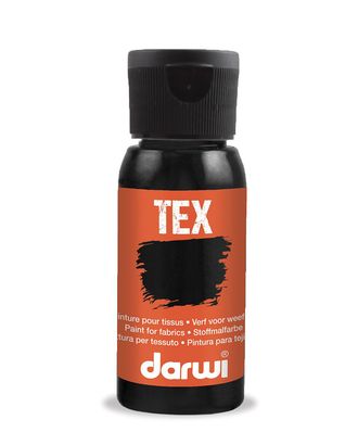Купить Художественные материалы DA0100050 Краска для ткани Darwi TEX, 50 мл (100 черный) арт. АРС-32006-1-АРС0001239686 оптом в Бресте