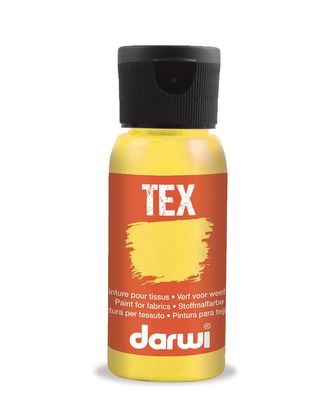 Купить Художественные краски DA0100050 Краска для ткани Darwi TEX, 50 мл (720 темно-желтый) арт. АРС-32028-1-АРС0001239709 оптом в Усть-Каменогорске