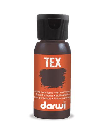 Купить Художественные краски DA0100050 Краска для ткани Darwi TEX, 50 мл (805 темно-коричневый) арт. АРС-32034-1-АРС0001239715 оптом в Усть-Каменогорске